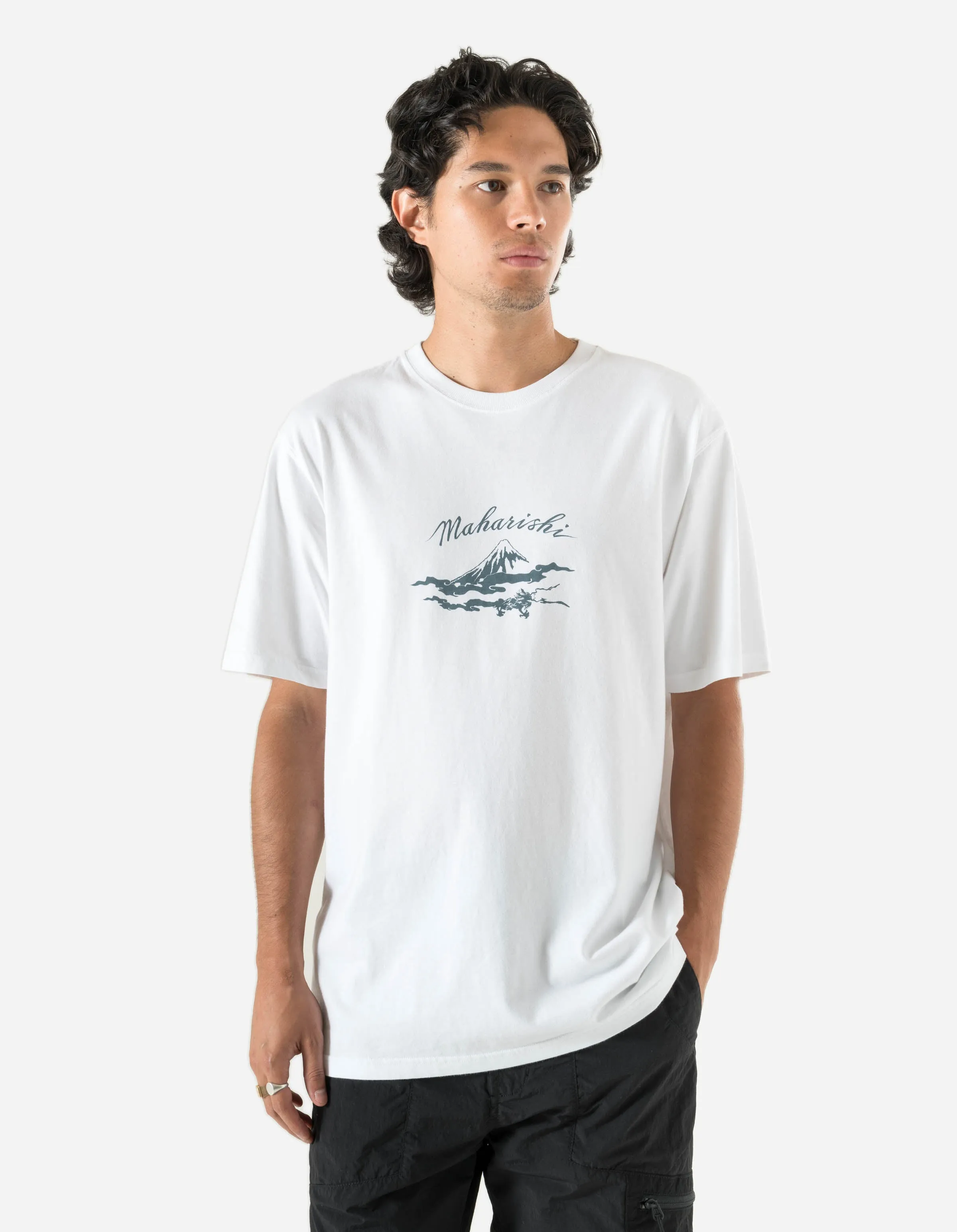 1379 Mount Fuji T-Shirt White