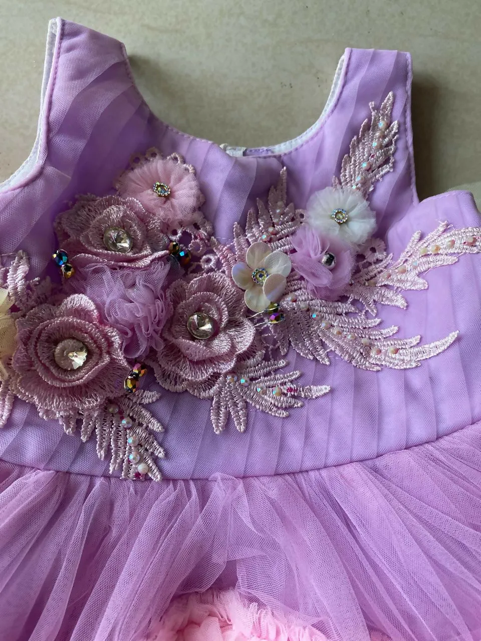 1st Birthday Dress/Frock for Baby Girl