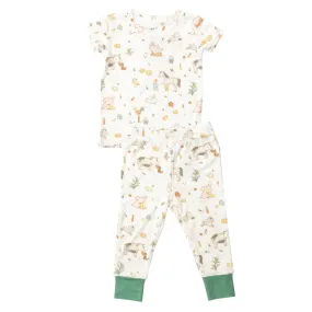 2-Piece Lounge Wear Set, Farm Babies