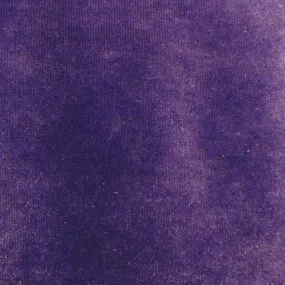 6 x 6 Fashion Fabric Swatch - Stretch Velvet 4-Way - Lilac