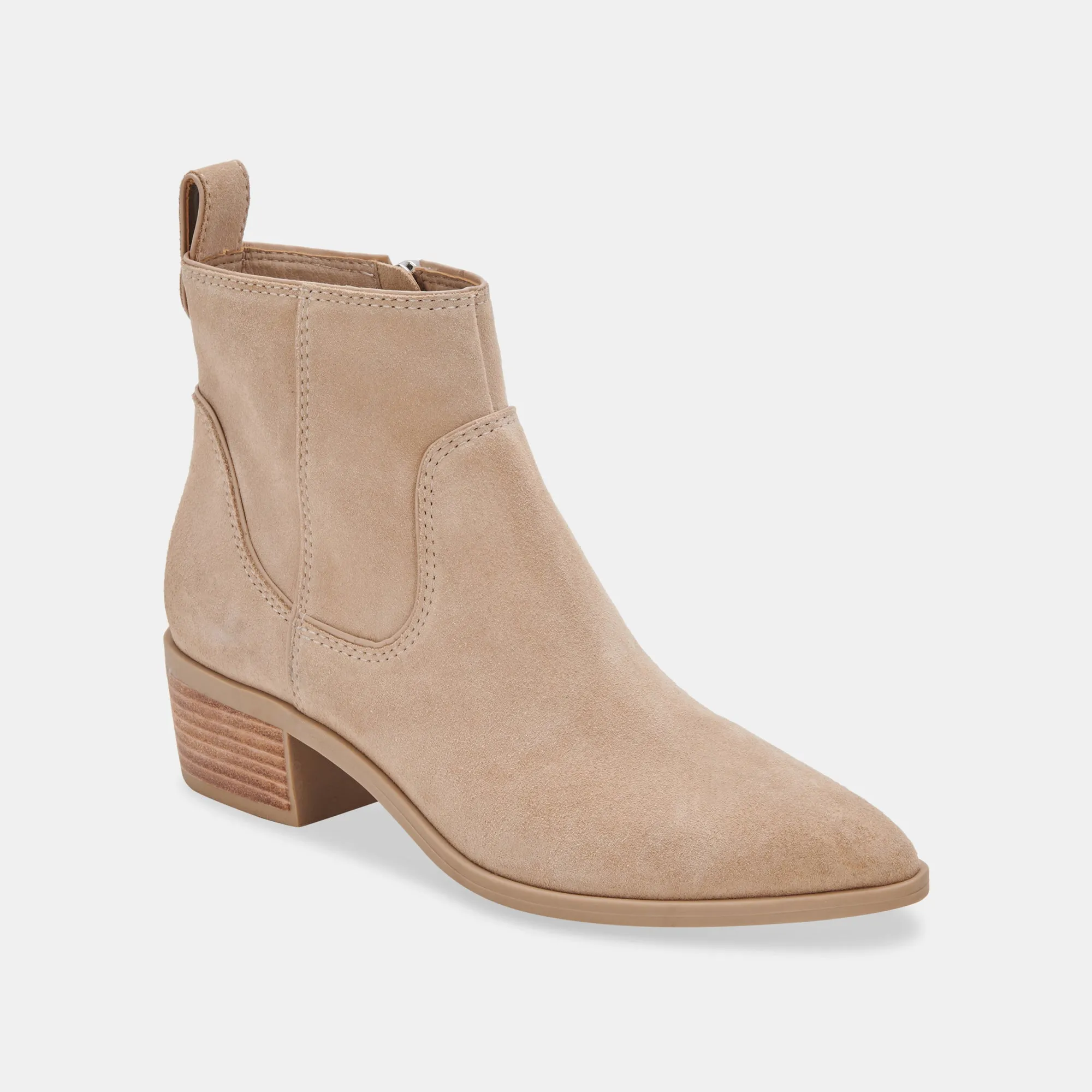 ABLE BOOTIES DUNE SUEDE re:vita