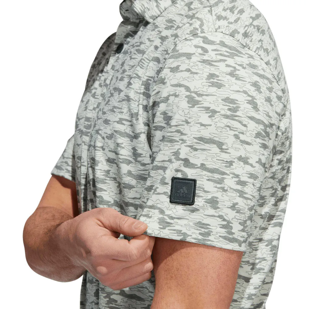 adidas Go-To Camo Polo Shirt - Shadow Green/Linen Green