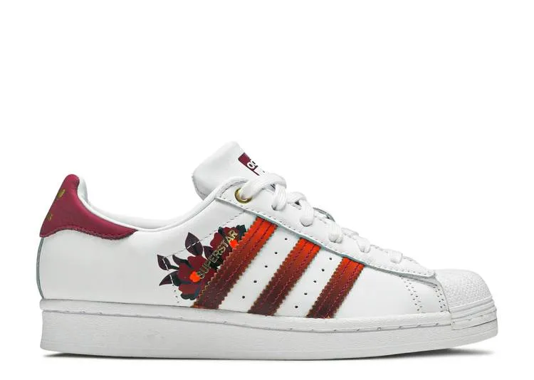 Adidas HER STUDIO LONDON X WMNS SUPERSTAR 'AUTUMN FLORAL' sneakers, white