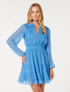 Adley Ruffle Mini Dress