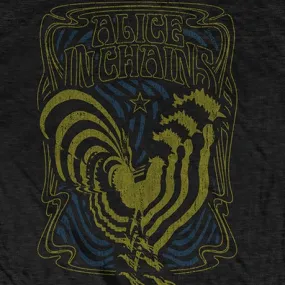 Alice In Chains Psychedelic Rooster Shirt