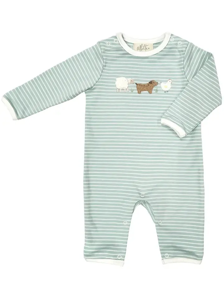 Applique Farmyard Romper