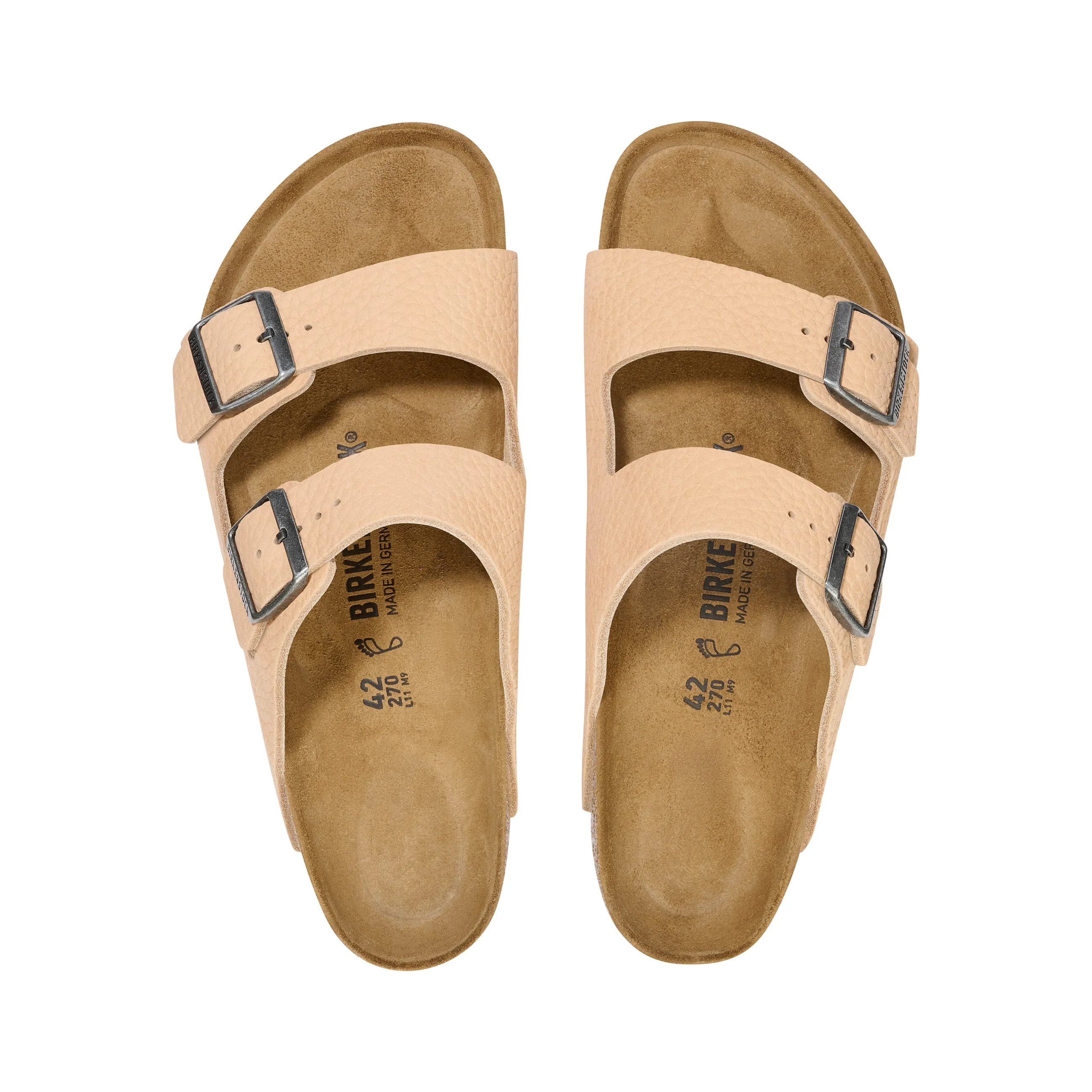 Arizona Desert Buck New Beige Nubuck Leather