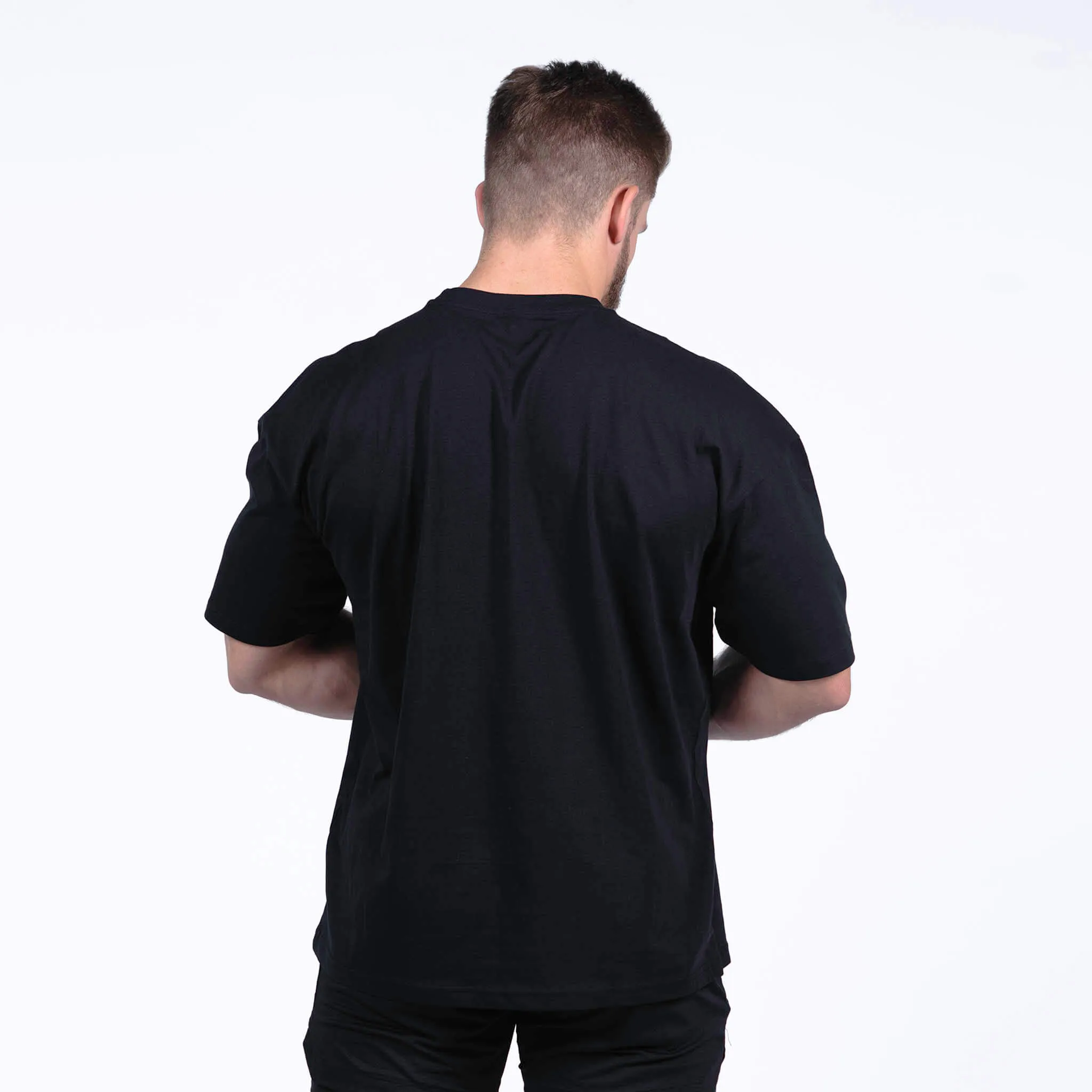 Ascend Box Tee - Black