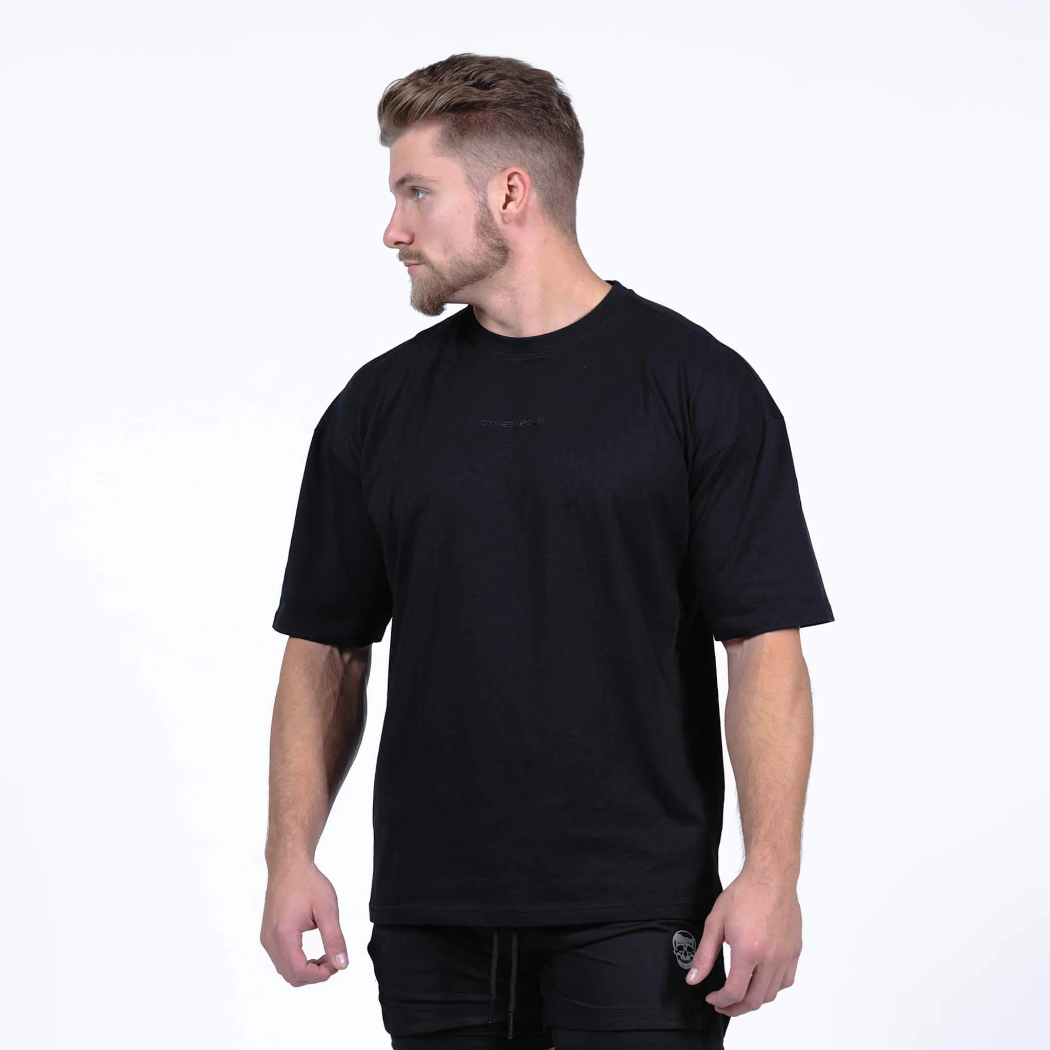 Ascend Box Tee - Black