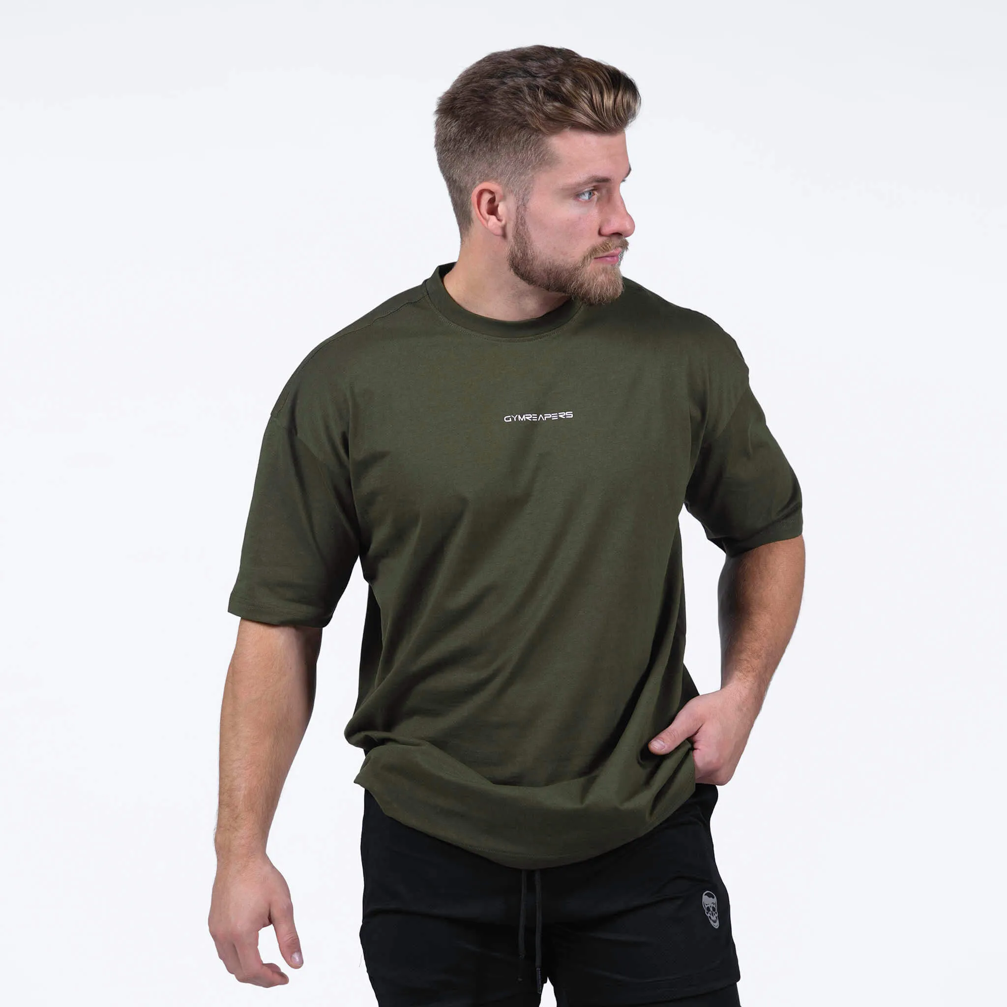 Ascend Box Tee - OD Green