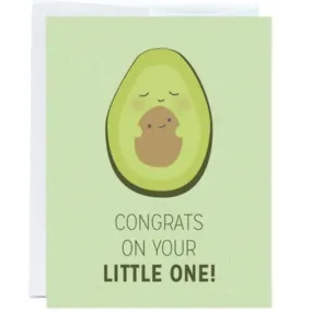 Avocado New Baby Card