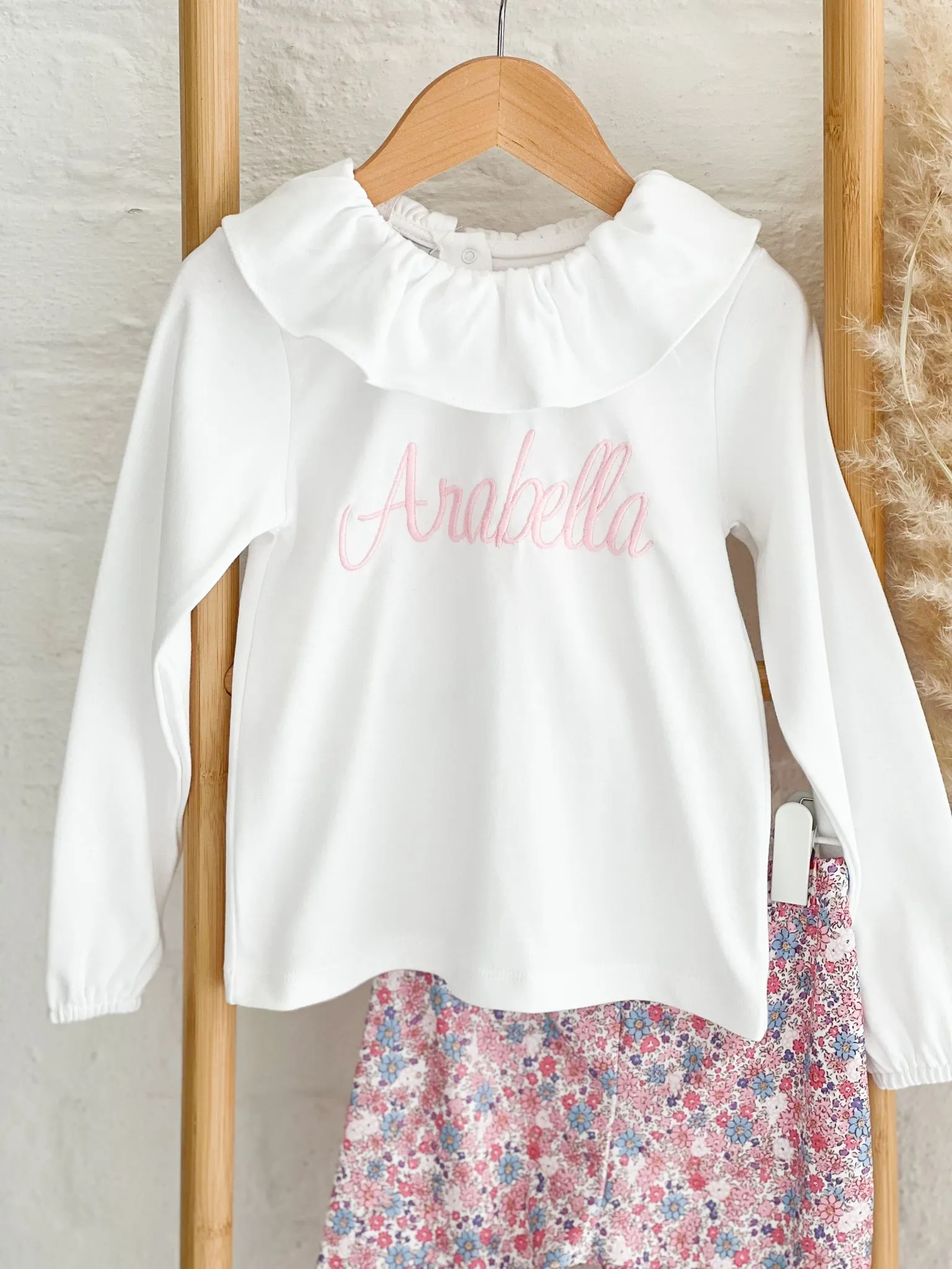 Babidu White Frill Top