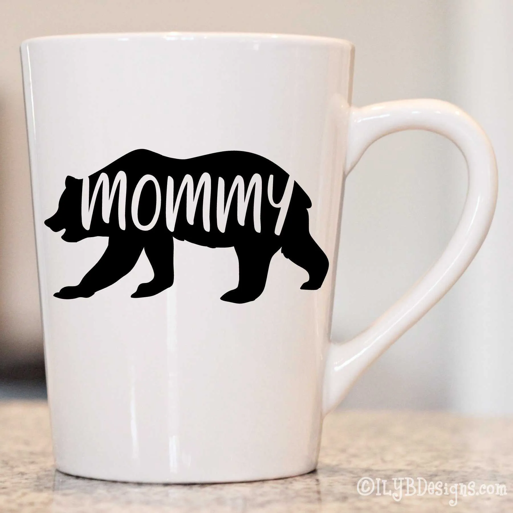 Baby Bear Baby Gift Set - Mommy Bear Daddy Bear Coffee Mugs - Baby Bear Bodysuit