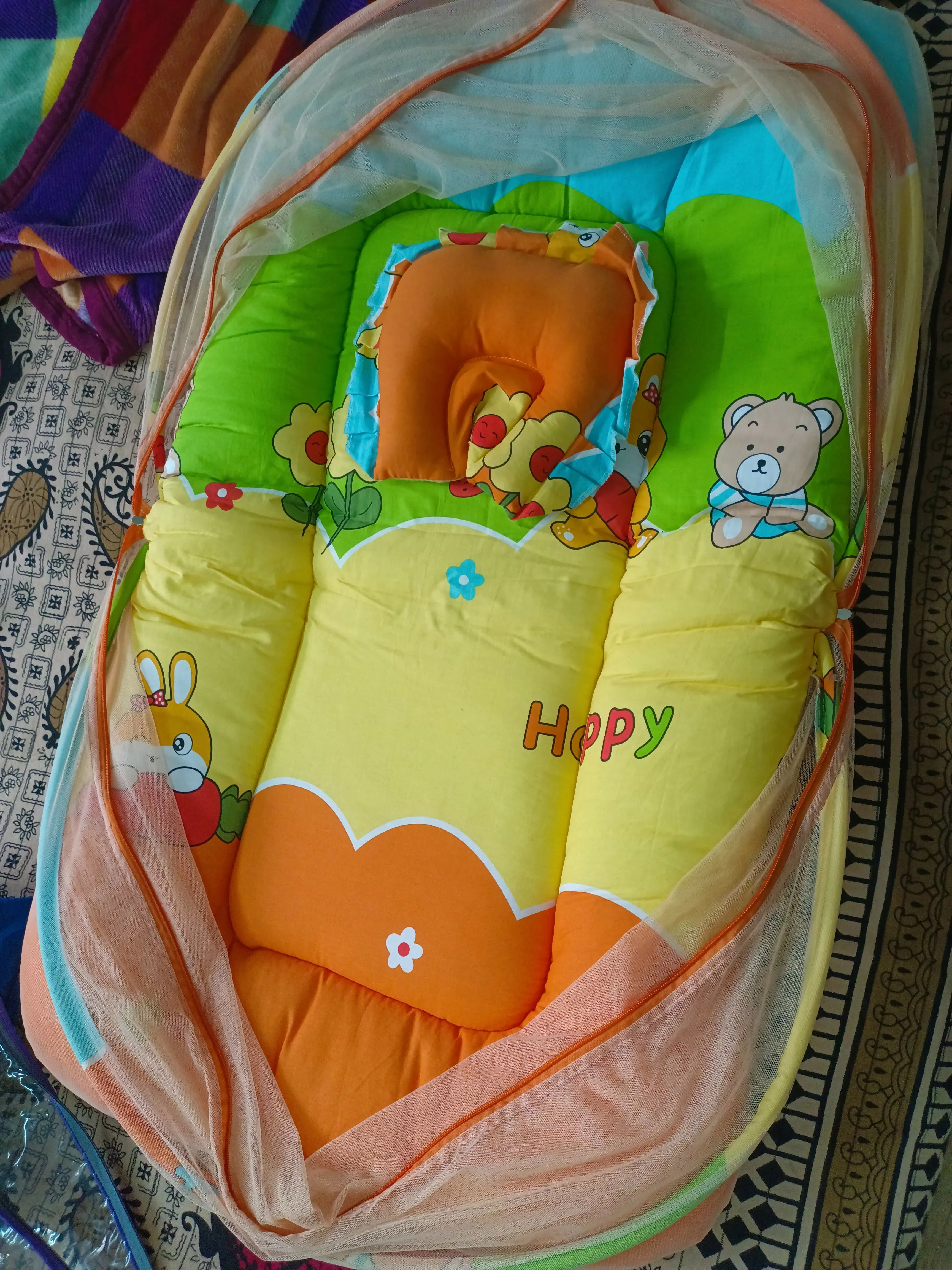 Baby bed with Mosquito net