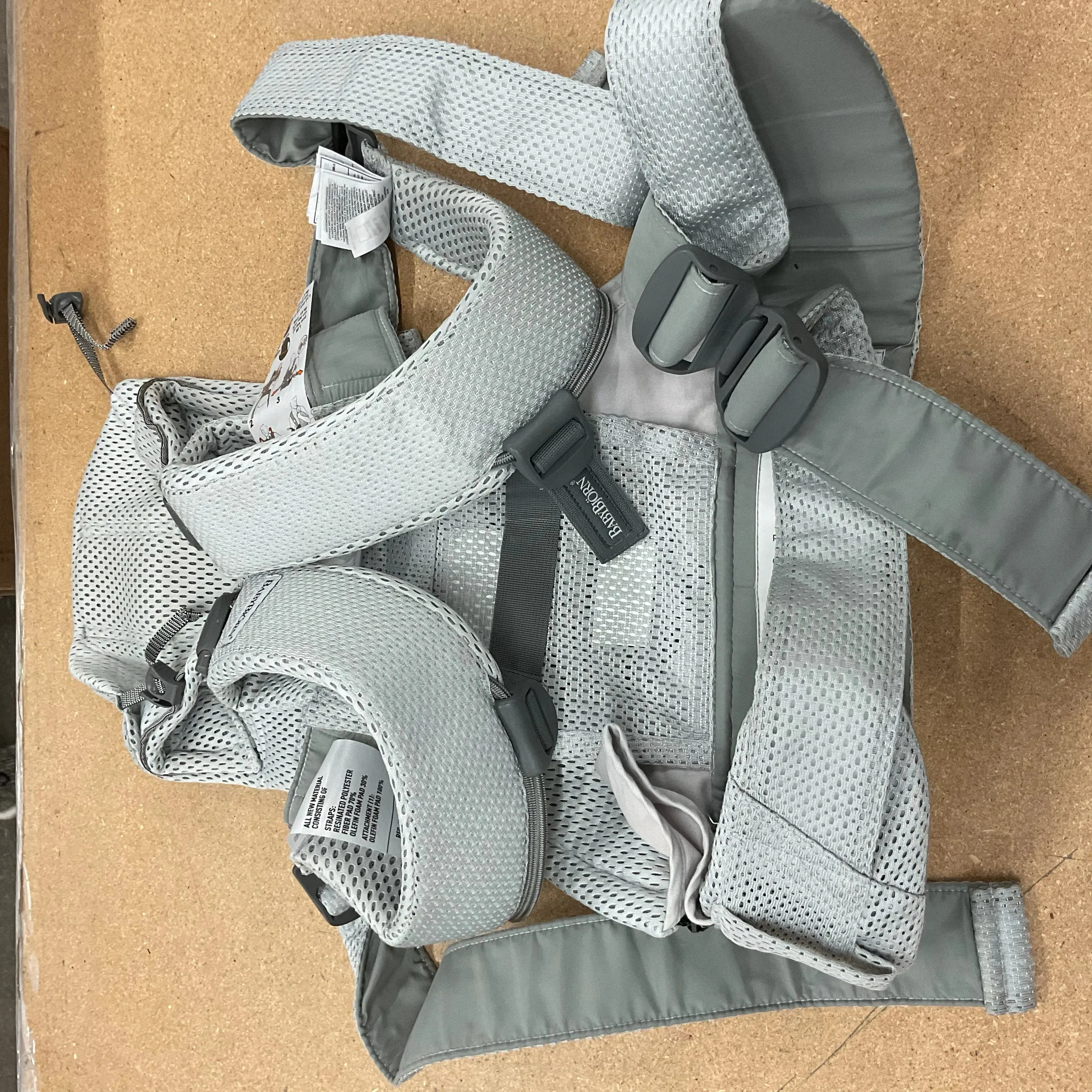 Baby Carrier One Air - 3D Mesh - Silver (See Description)