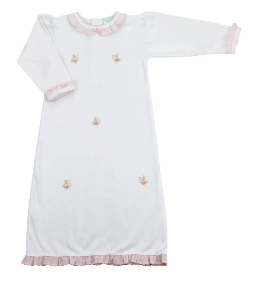 Baby Girl's Flower Bouquets Daygown