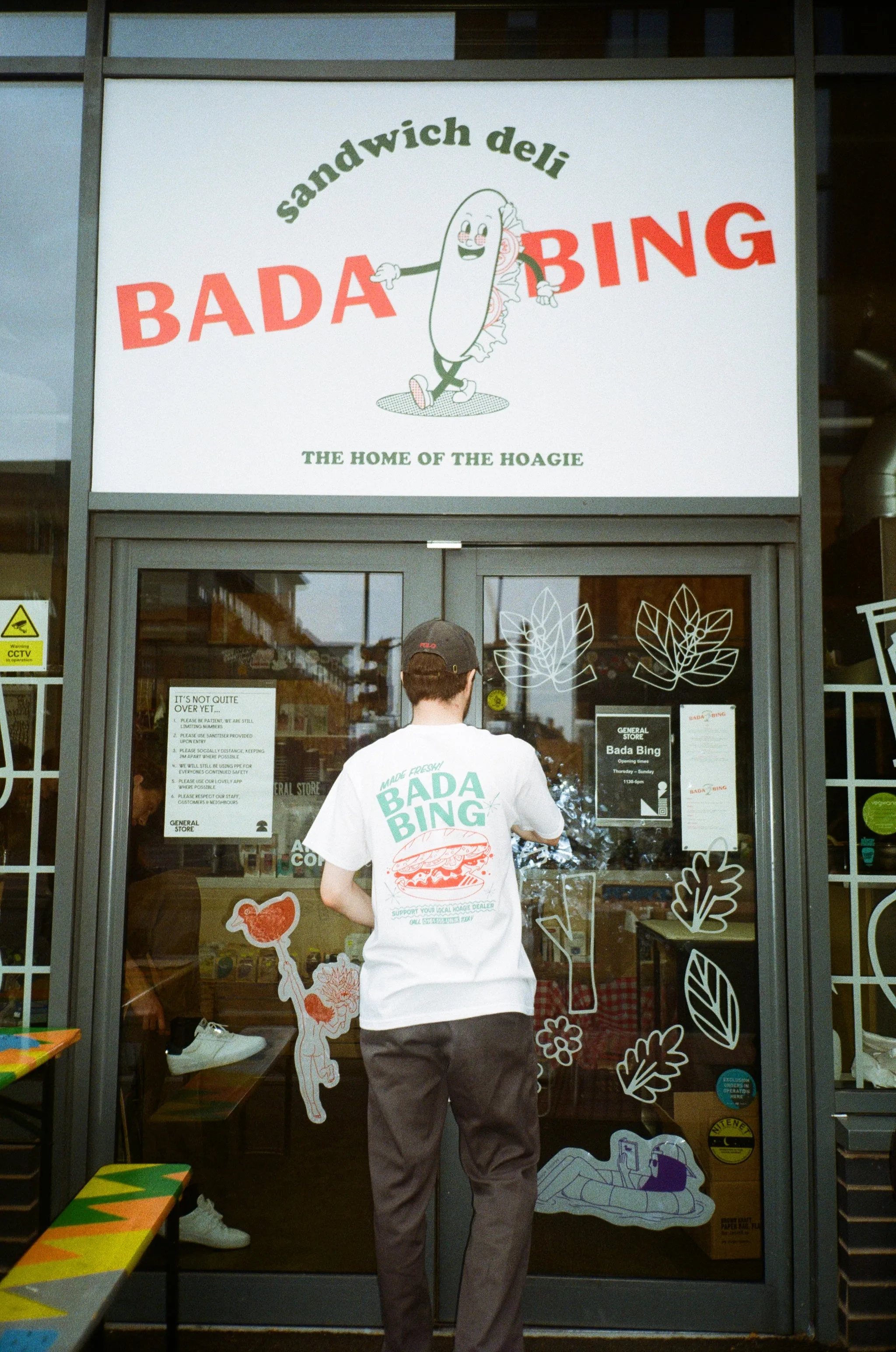 Bada Bing x UN:IK 'Fresh Hoagie' Tee - White