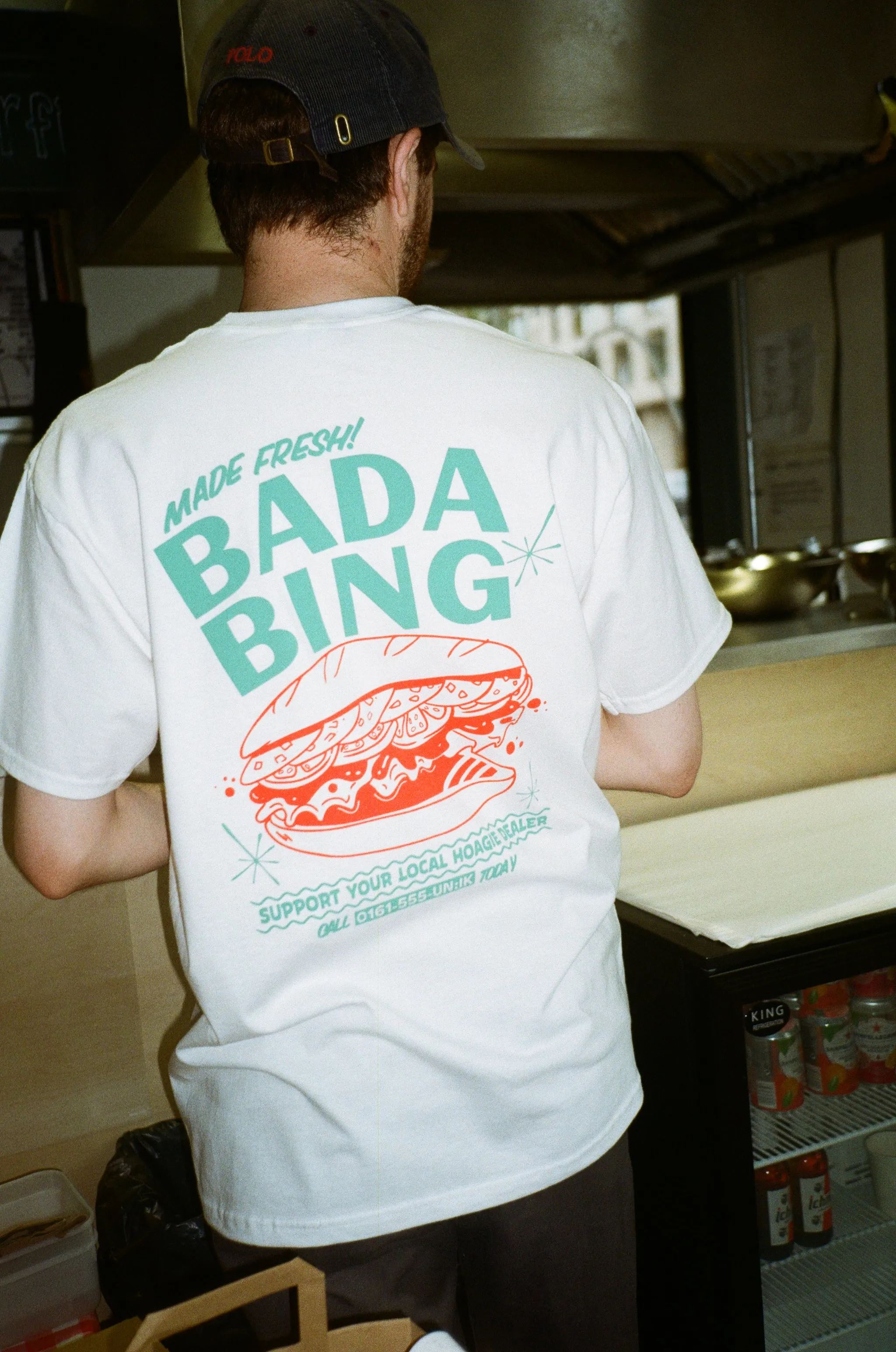 Bada Bing x UN:IK 'Fresh Hoagie' Tee - White