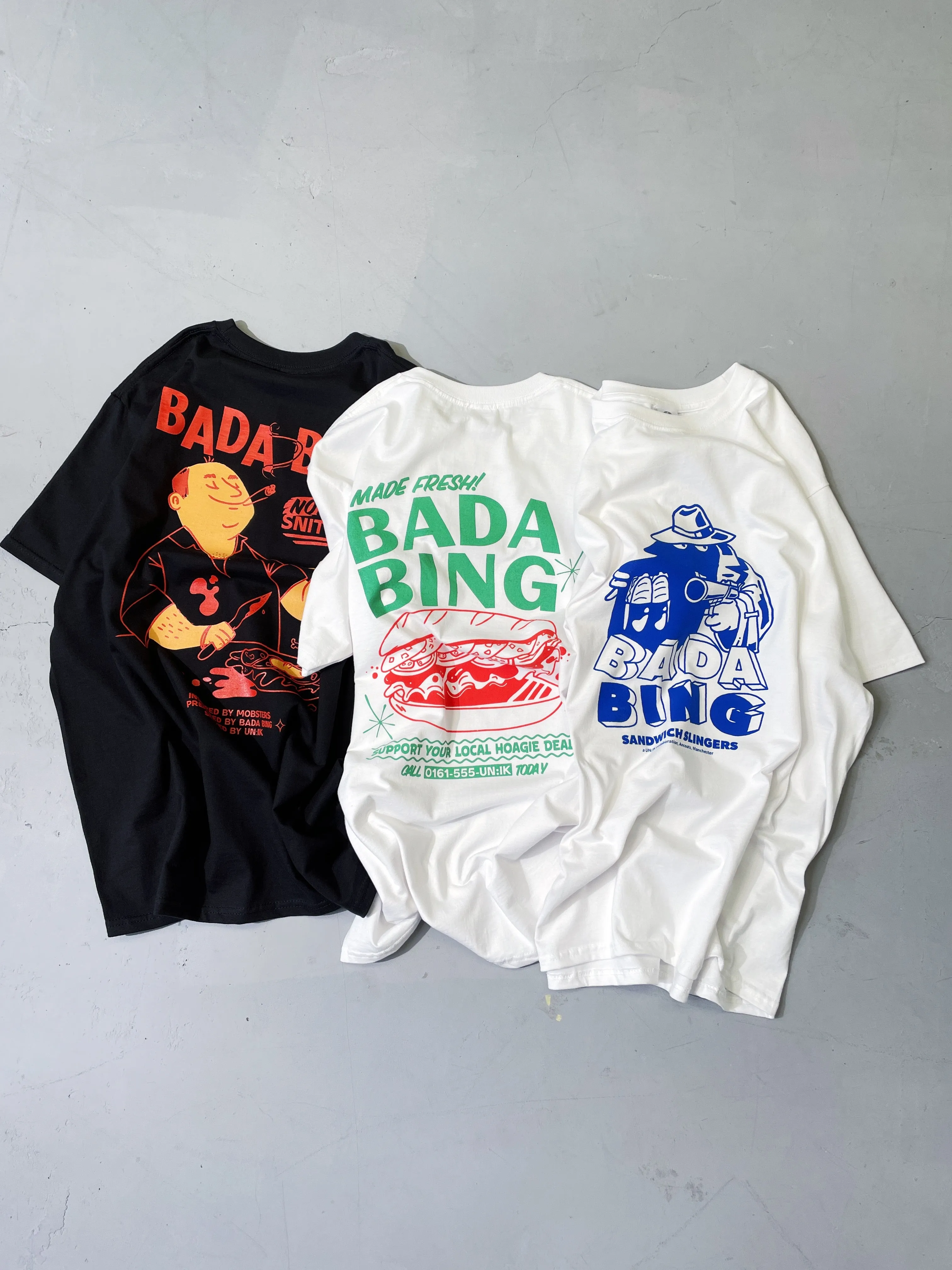 Bada Bing x UN:IK 'Fresh Hoagie' Tee - White