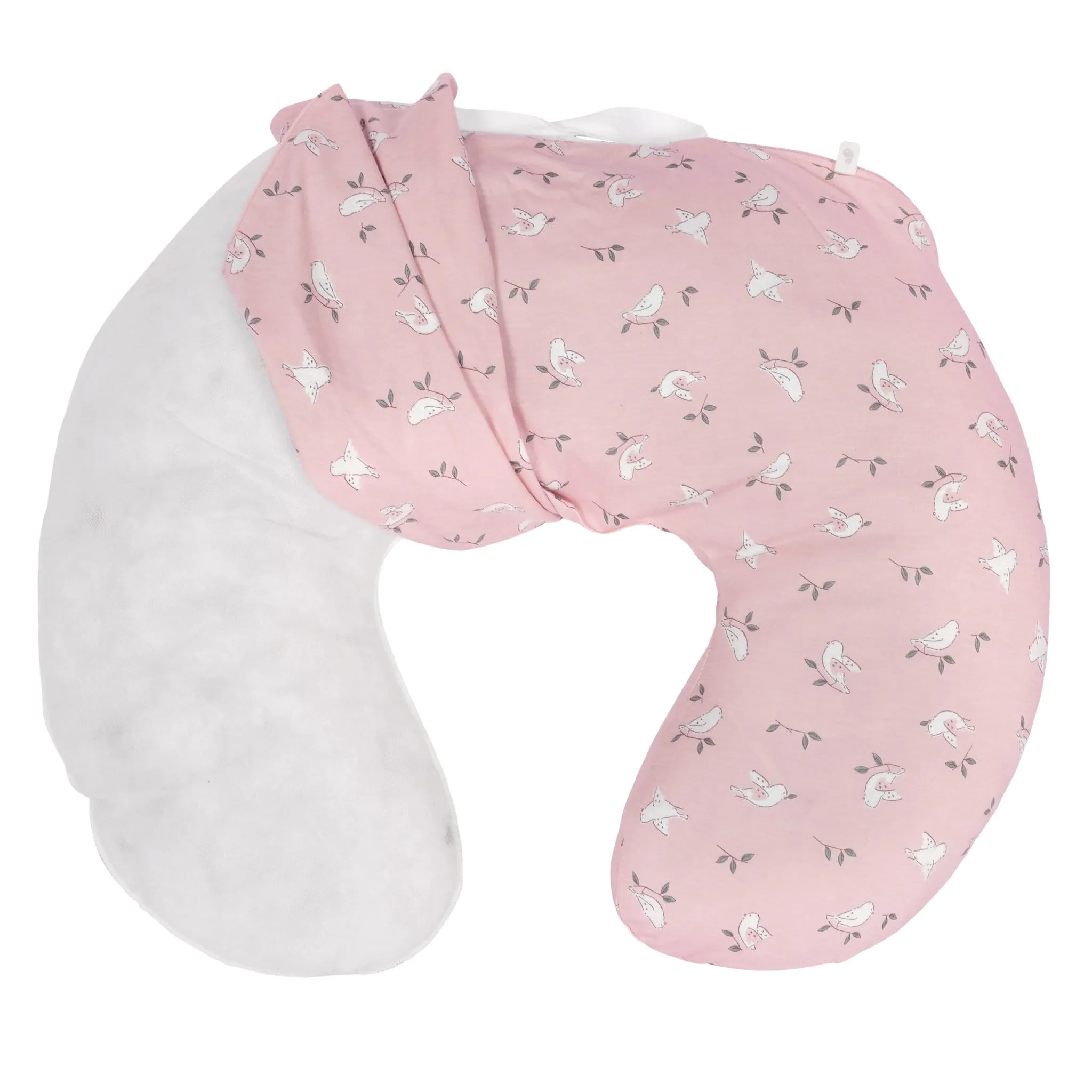 Bamboo nursing pillow - Birds