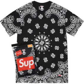 Bandana Tagless Tees Black