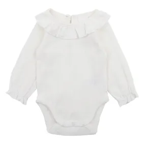 Bebe - Cloud Pointelle LS Bodysuit