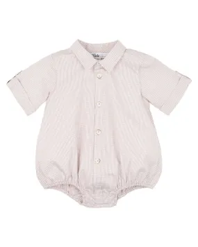 Bebe - Finley Check Shirt Bodysuit