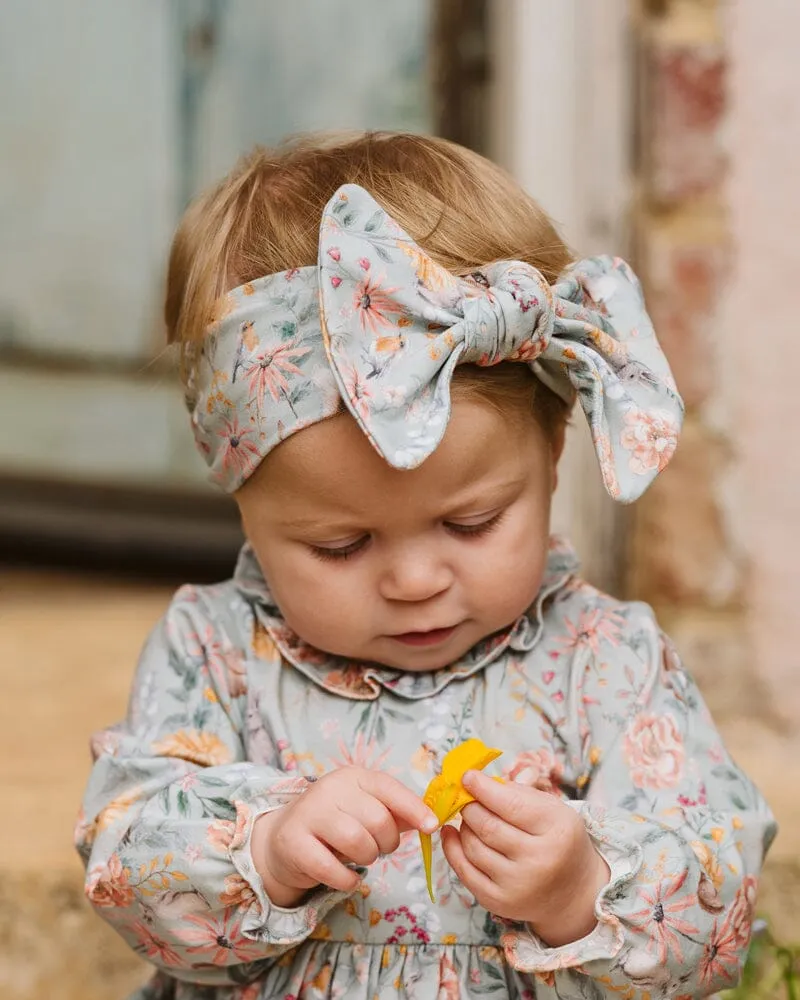 Bebe - Olive Green Print Headband