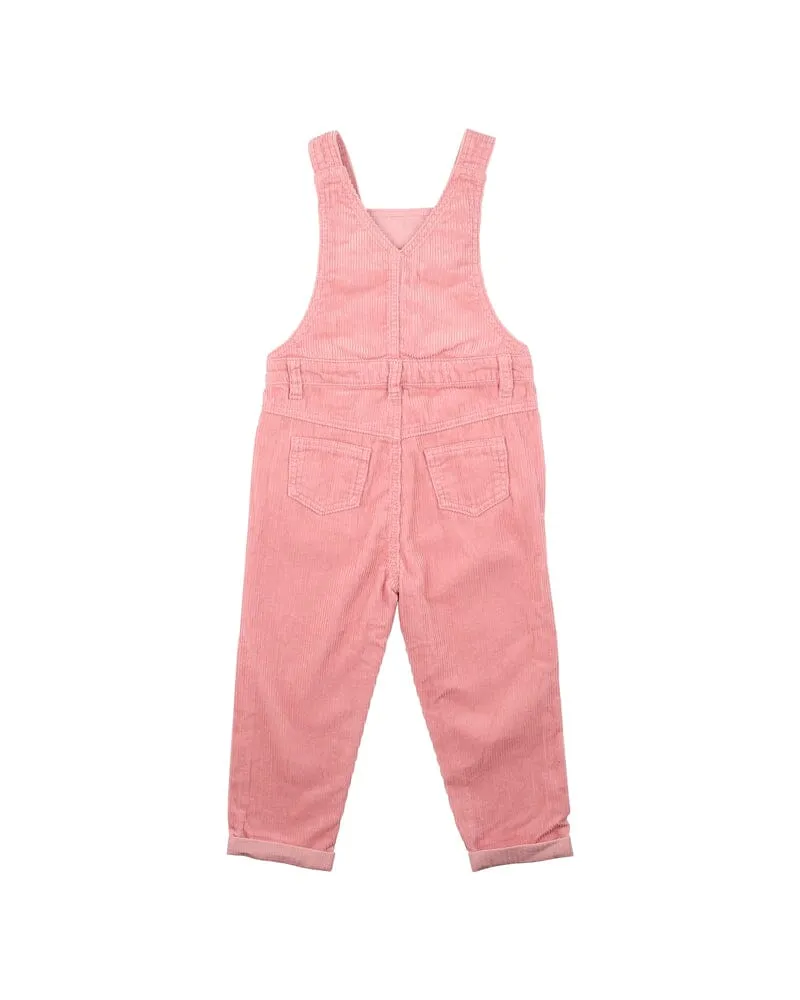 Bebe - Thea Embroidered Cord Overall Pink