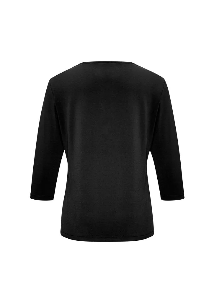 Biz Collection Womens Lana 3/4 Sleeve Top-(K819LT)