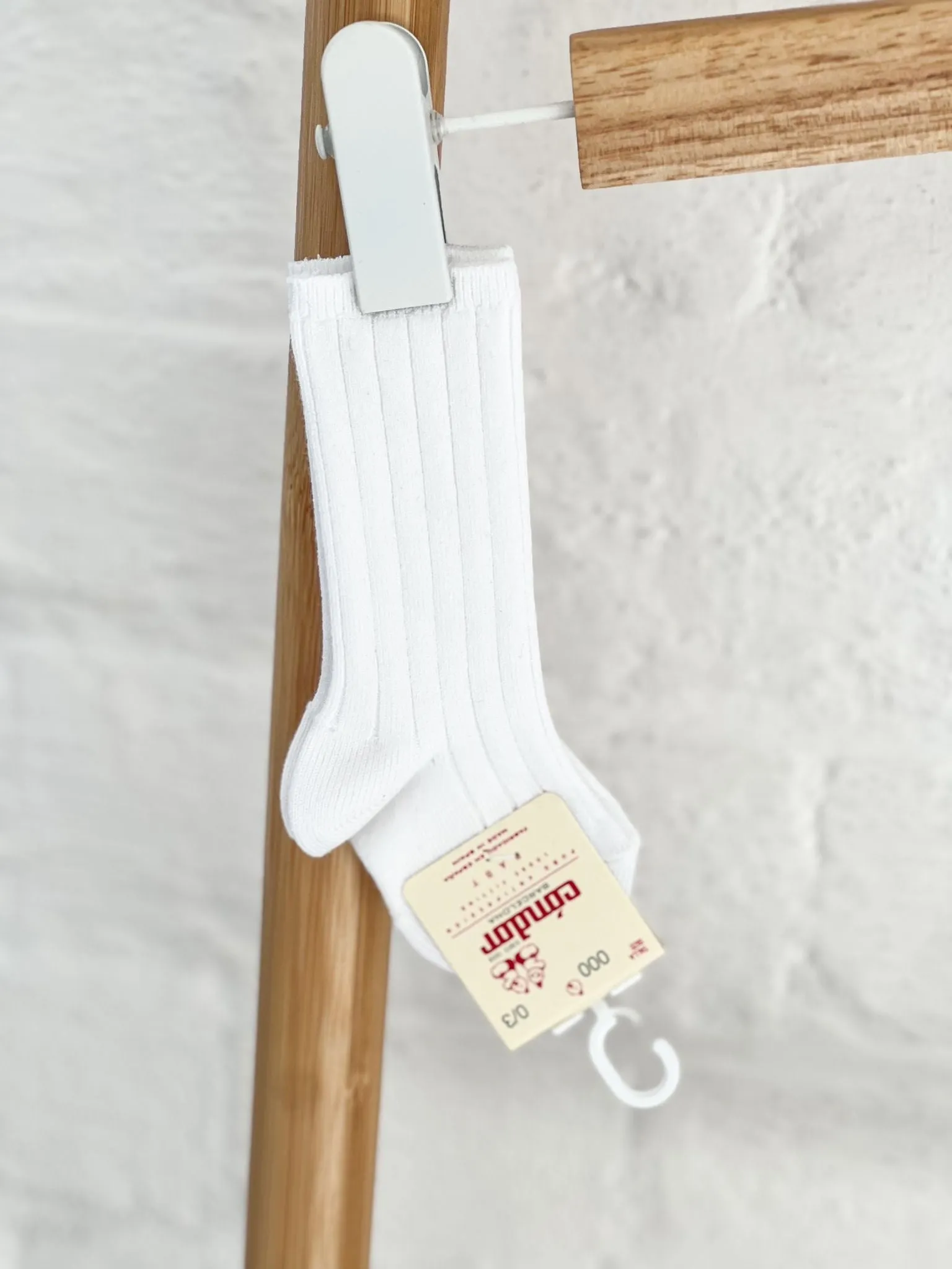 Boys White Ribbed Condor Ankle Socks