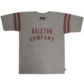 Brixton Barstow T-Shirt Heather Grey