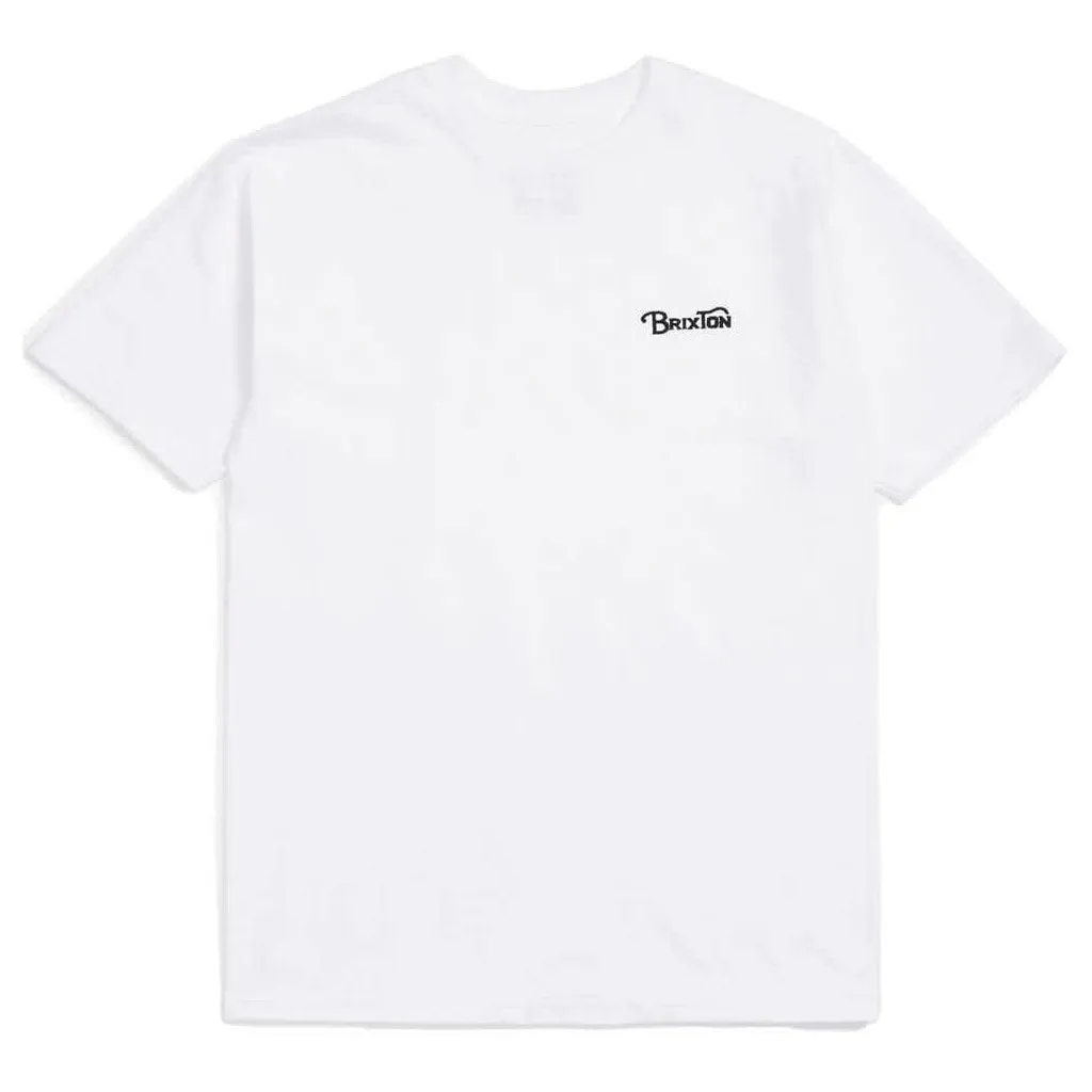 Brixton Grade III Standard T-Shirt White