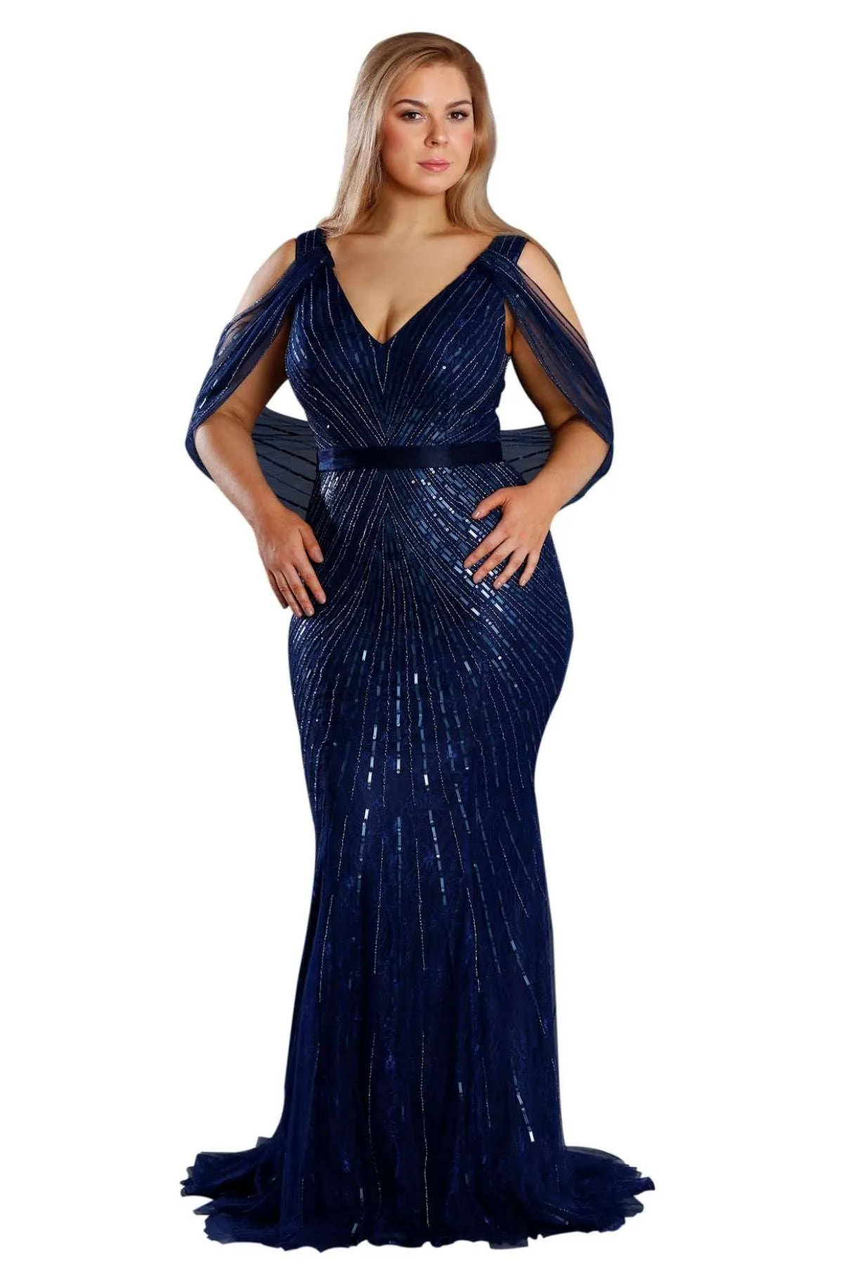 BUY IT JADORE Everett Gown J9004 (Navy)