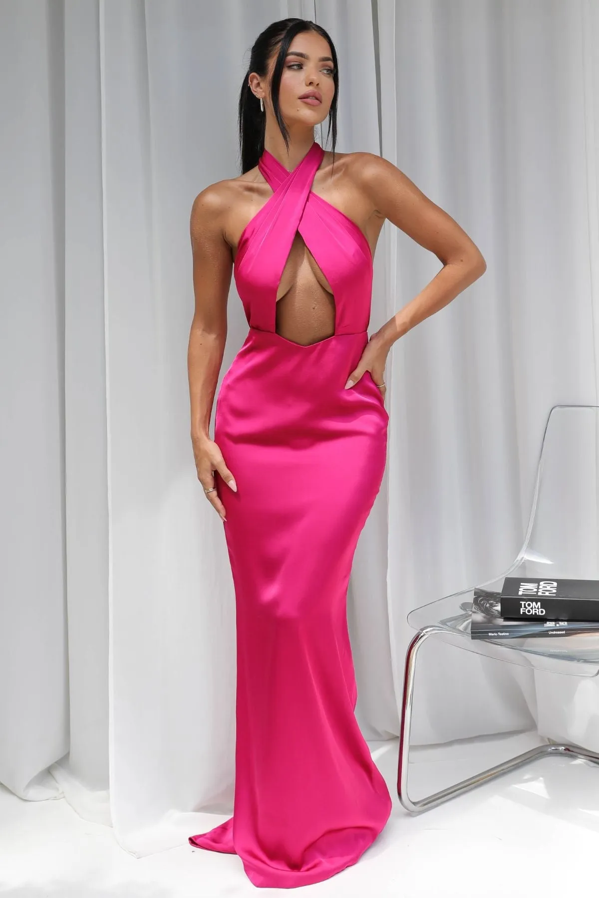 BUY IT LEXI Fay Dress (Fuchsia Pink)