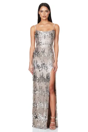 BUY IT NOOKIE Cascade Gown Silver