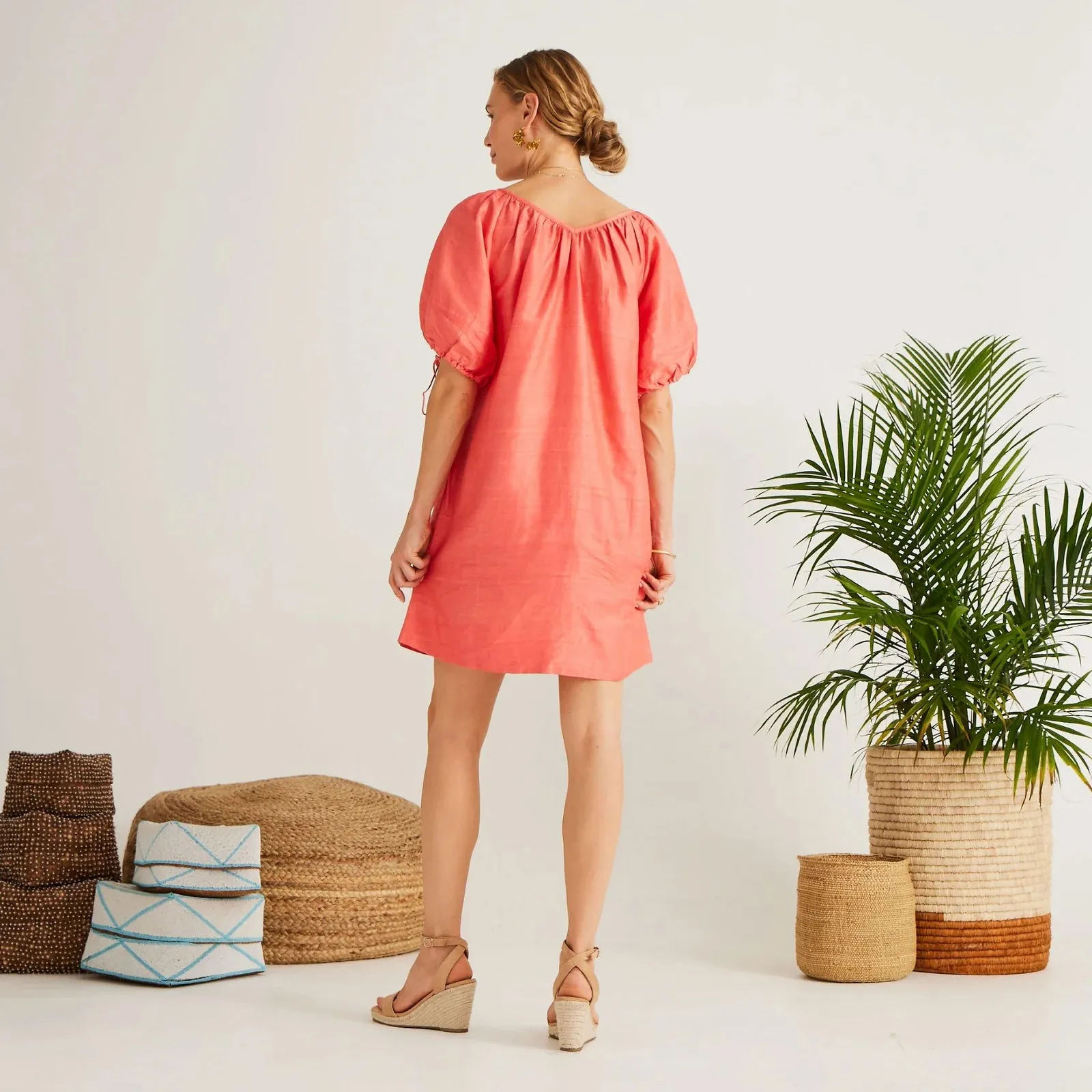 Calypso Sasha Dress - Coral