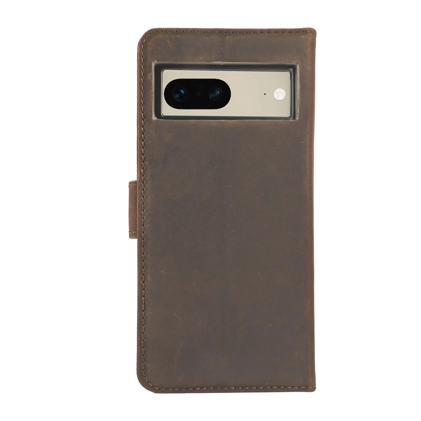 Carson Google Pixel 7 Wallet Case, Distressed Coffee