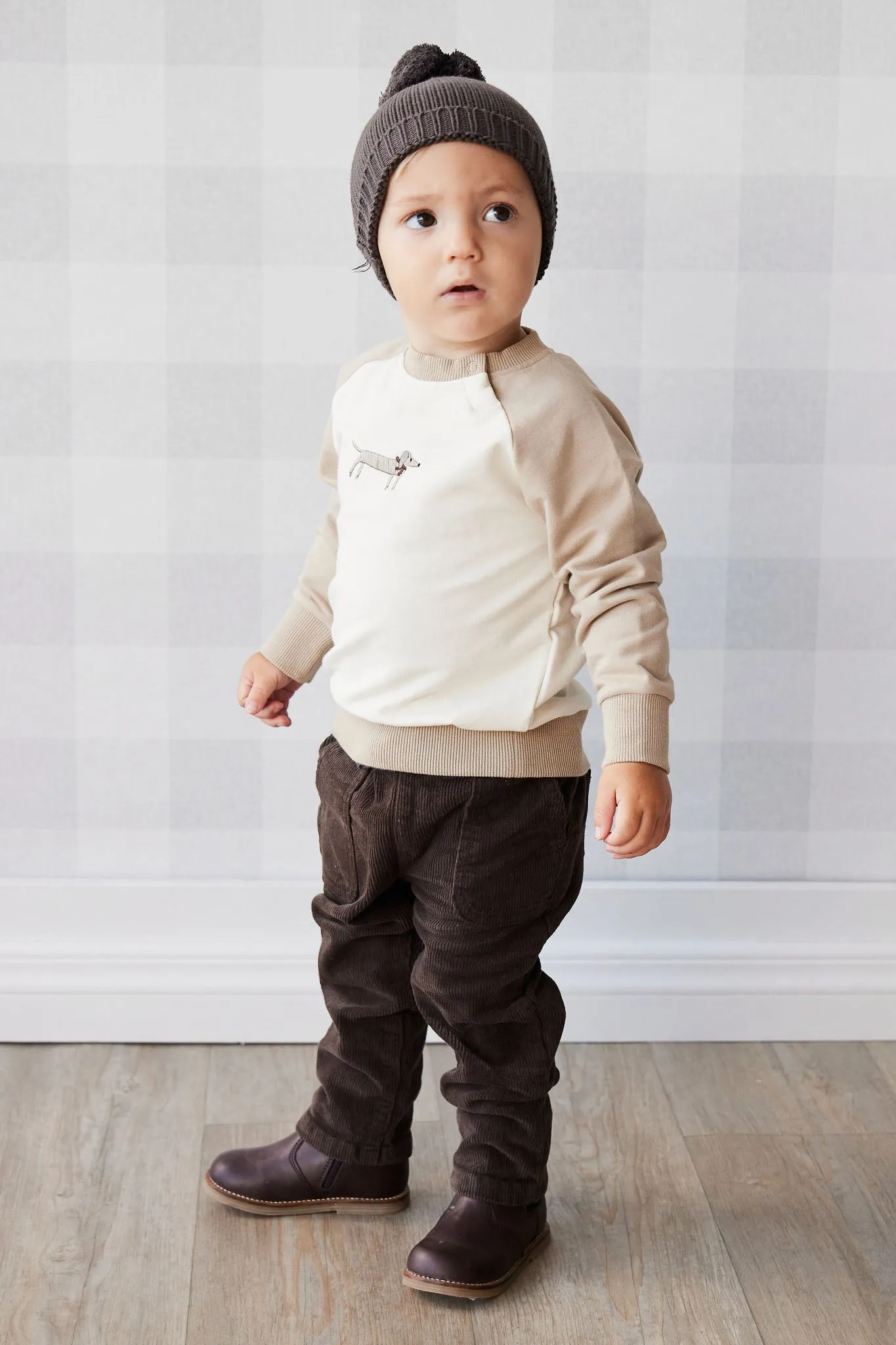 Cillian Cord Pant - Wolf