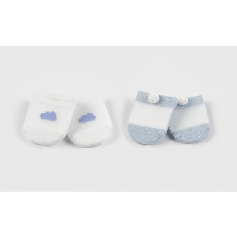 Clue Ice Baby Low Cut Socks 2 in 1 Set