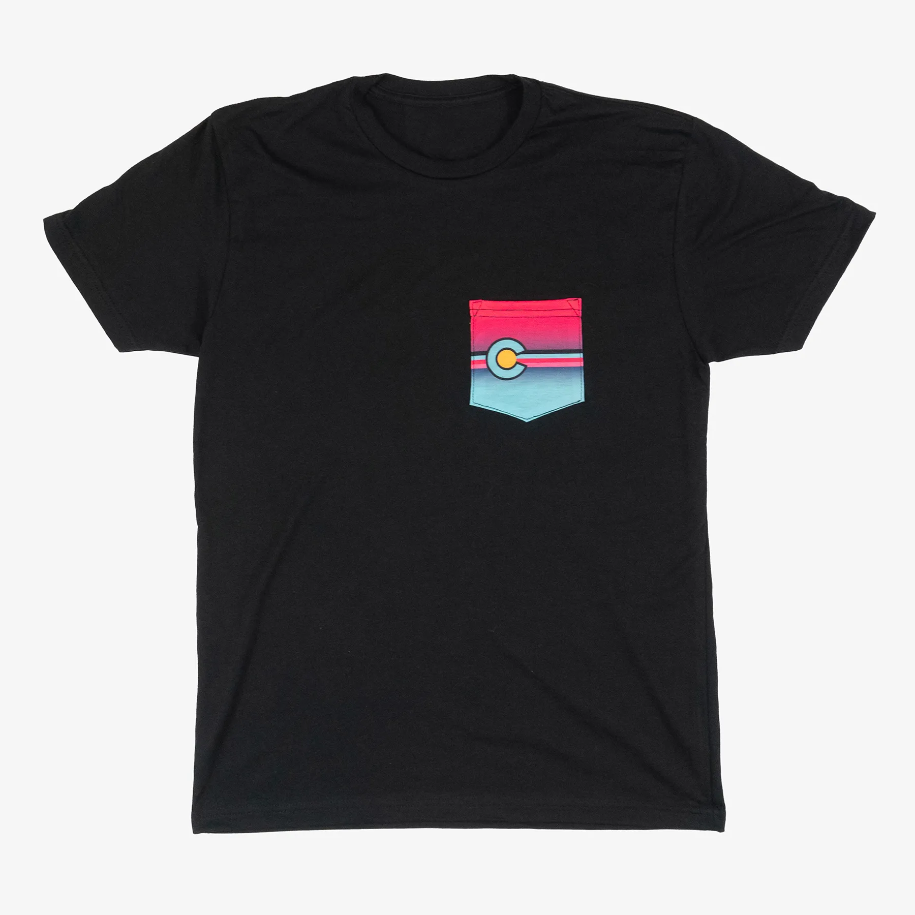 Colorado Stripe Pocket T-Shirt