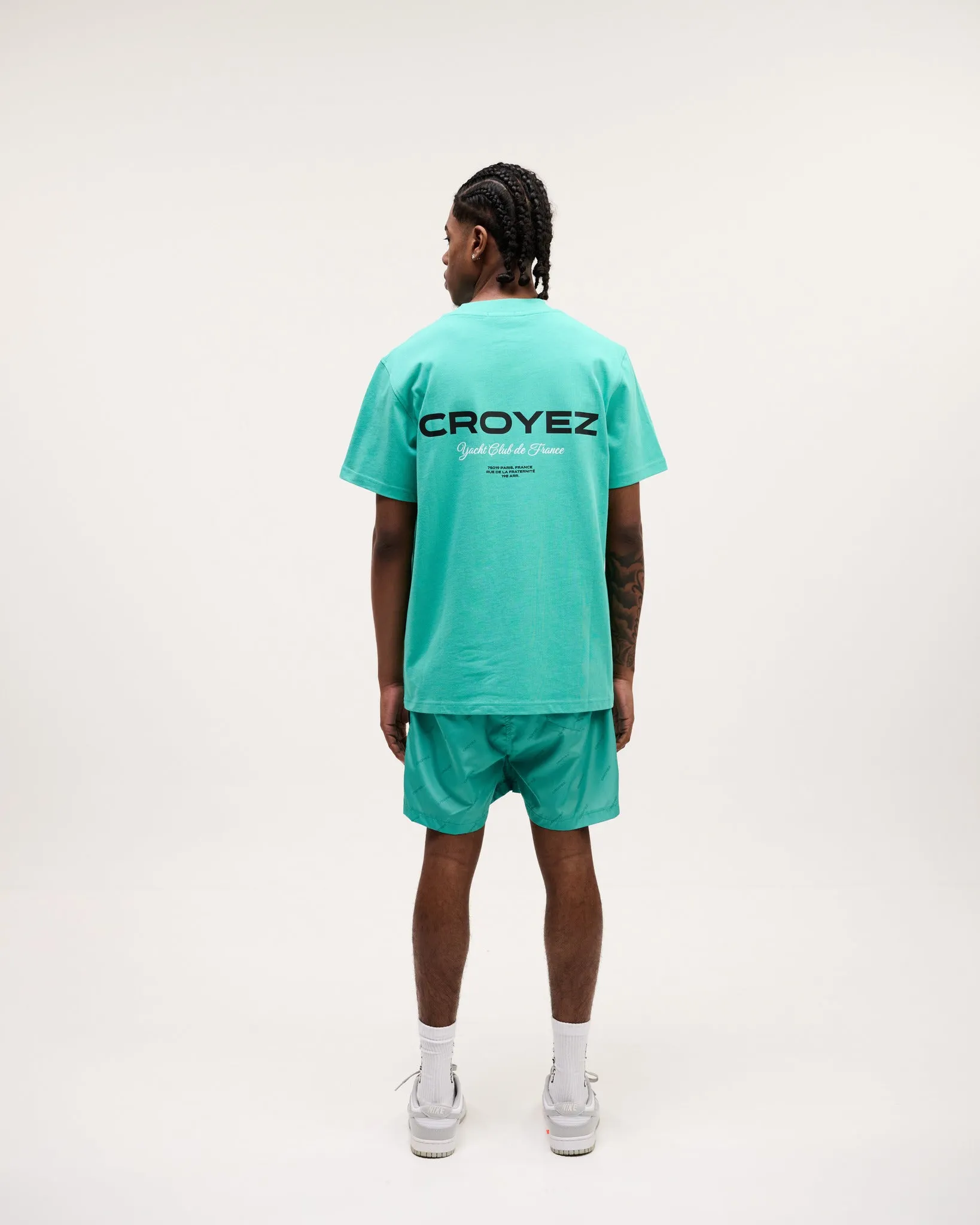 CROYEZ ALLOVER SWIMSHORT - TEAL