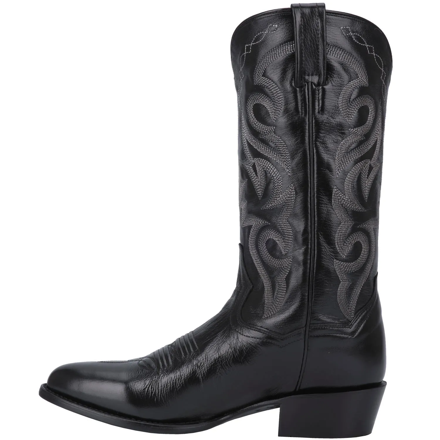 Dan Post Milwaukee Black DP2110 Mens Western Cowboy Boots Black