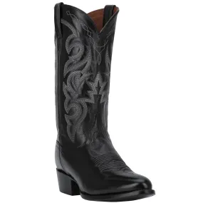 Dan Post Milwaukee Black DP2110 Mens Western Cowboy Boots Black