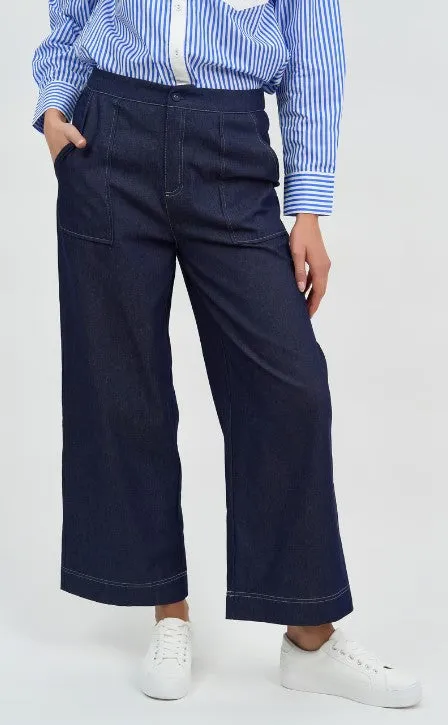 Denim stretch detail Pant