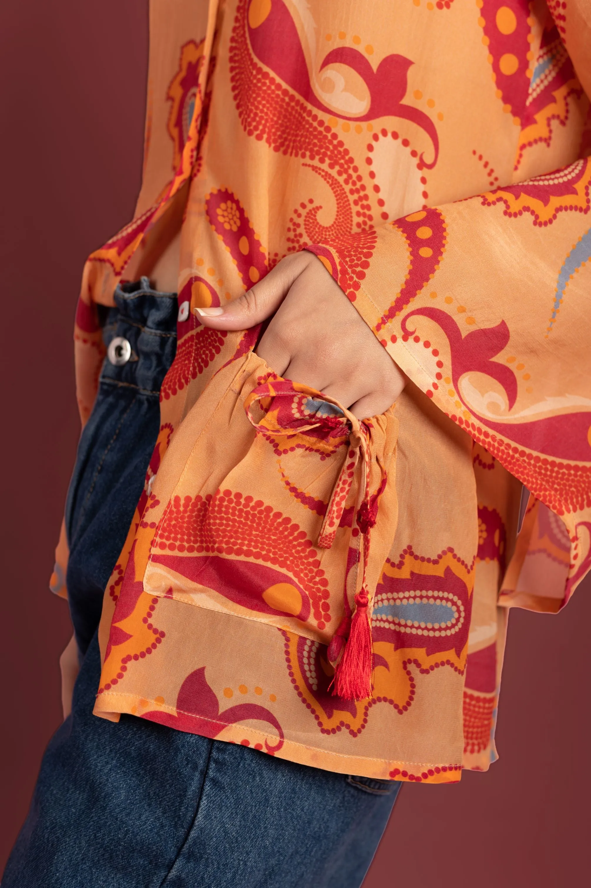 Desert Sand Paisley Shirt