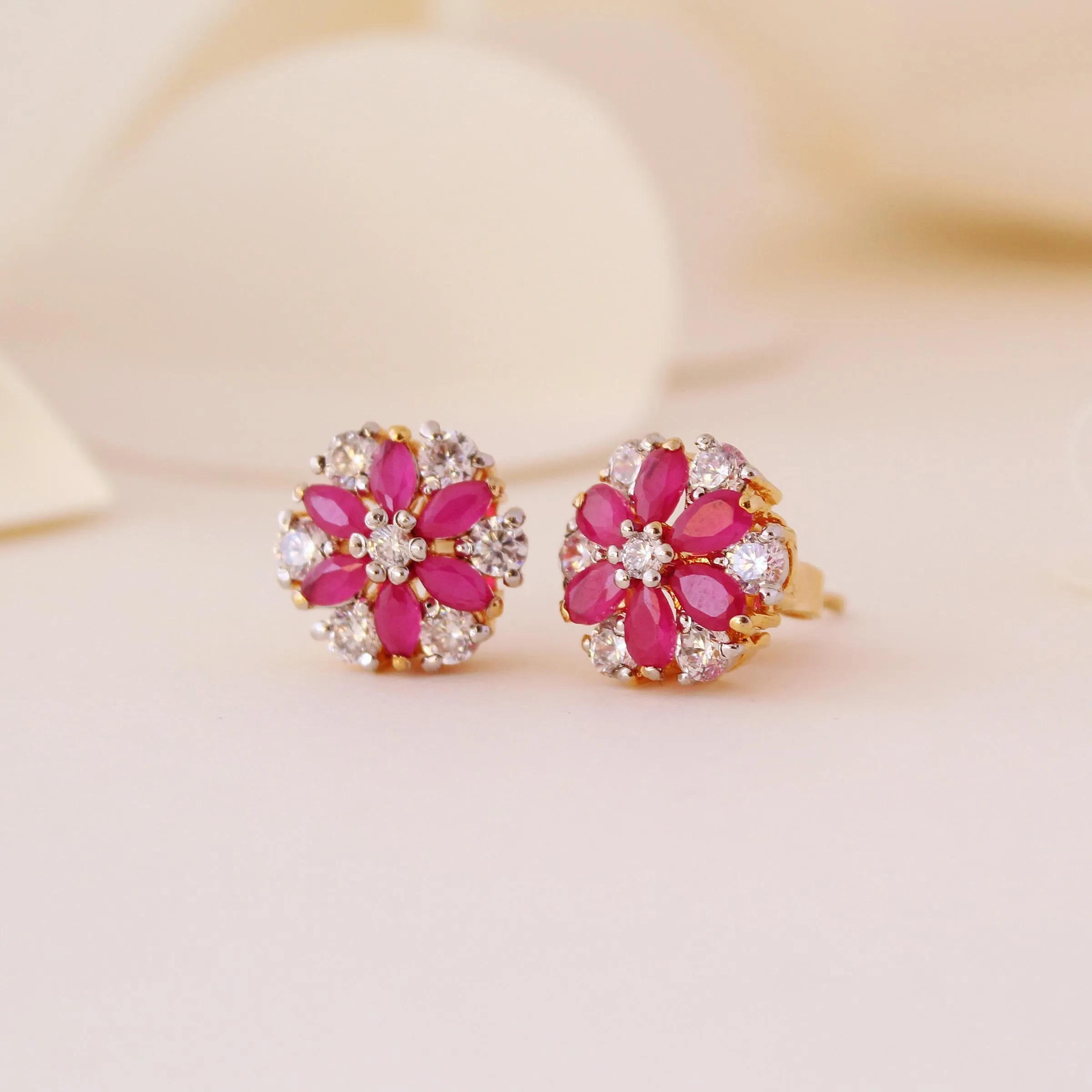 Diamond style studs in chetum