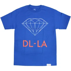 Diamond Supply Co DL-LA T-Shirt Royal