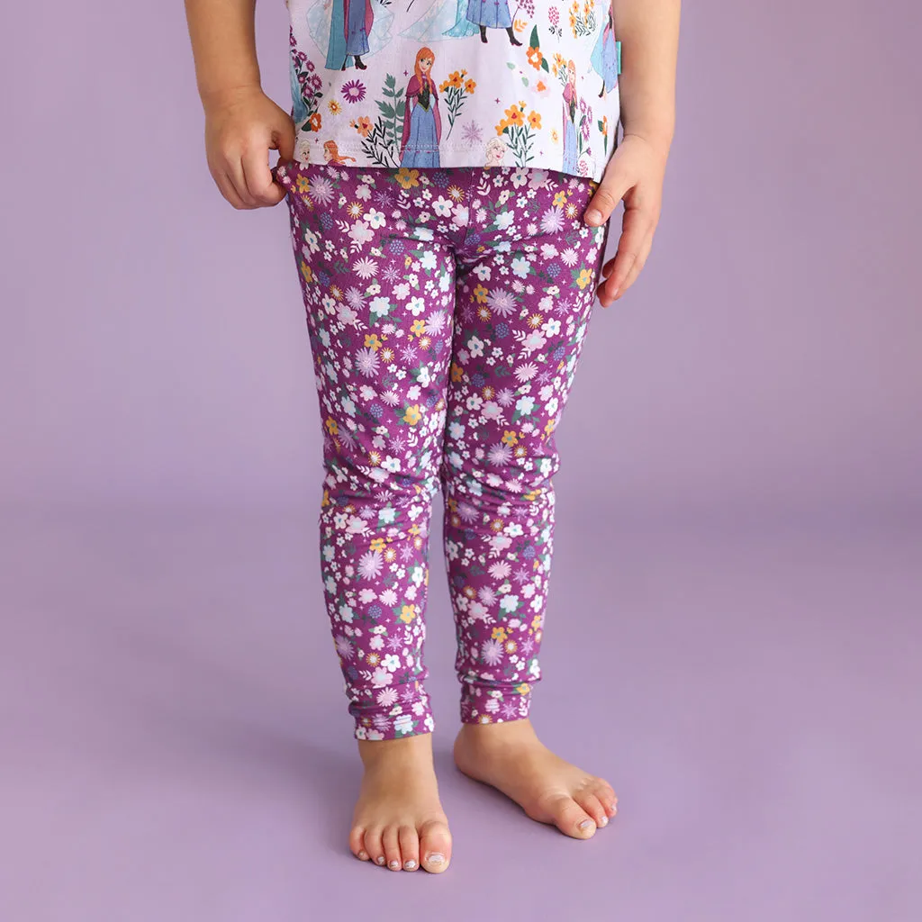 Disney Frozen Sisters Floral Leggings