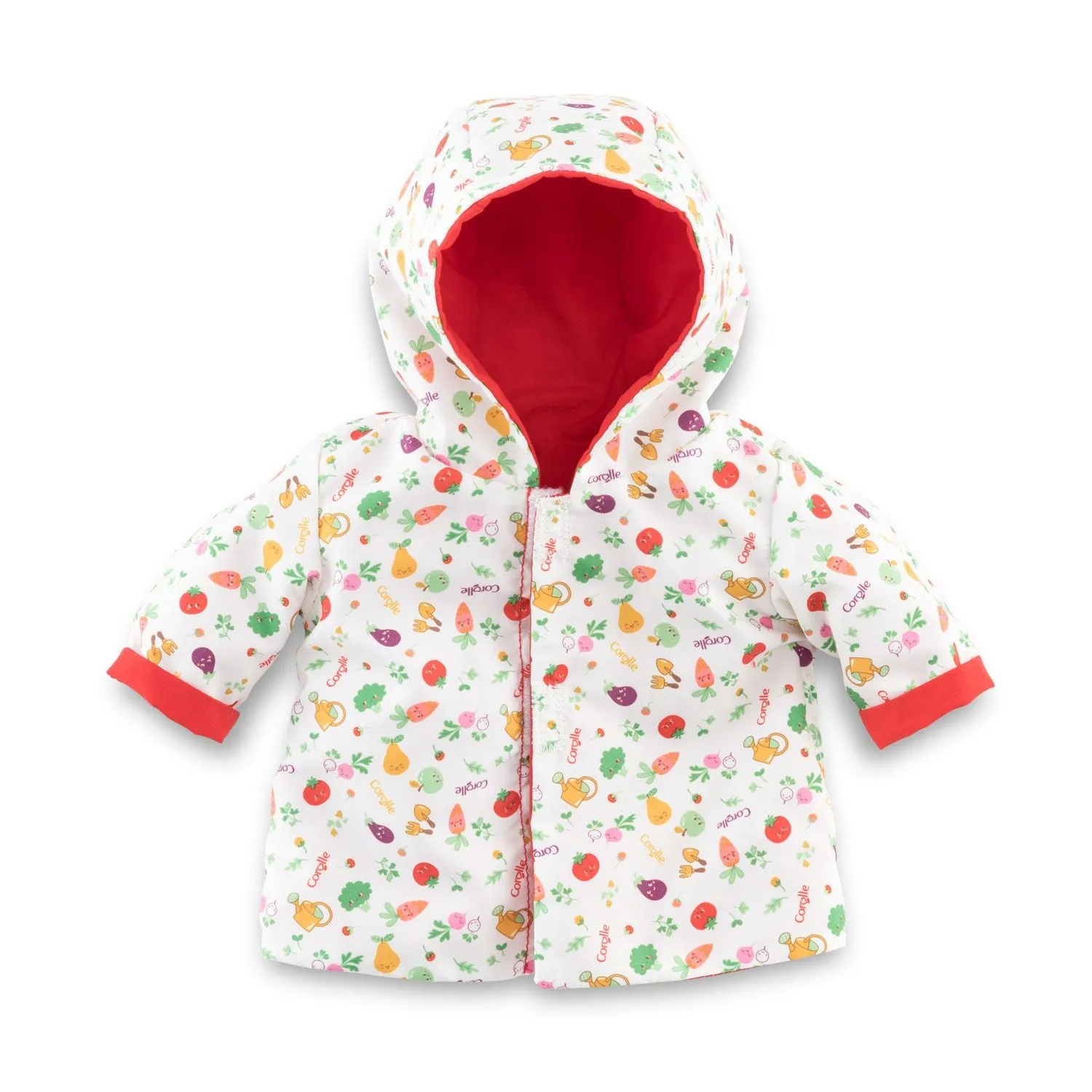 Dolls Clothing - Raincoat Garden Delights